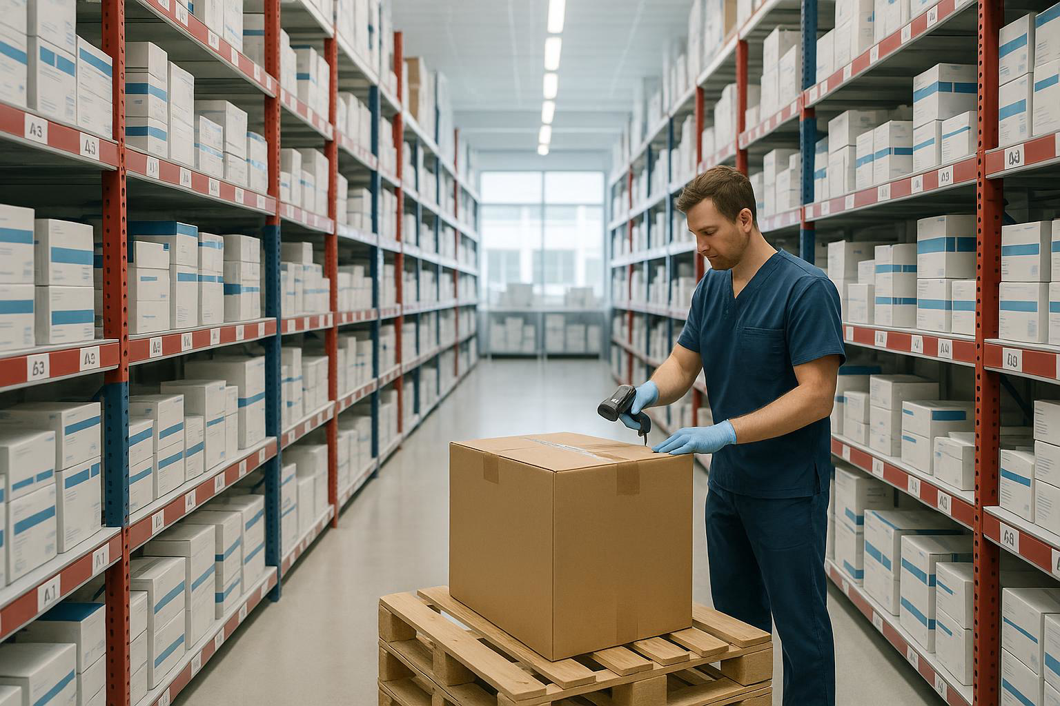 Spectrum distribution warehouse